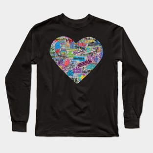 Adaptive Sports Graffiti Long Sleeve T-Shirt